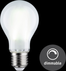 28816 LED filament light E27, 9 W, 1055 lm, 6500 K, dimmable