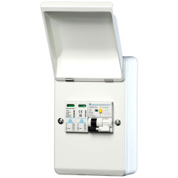 WCED WMRC32CSP 4 Way Type A 32A C Curve RCBO EV Unit &#x2B; Surge Protection