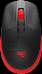 226756 Wireless Mouse, M190, red