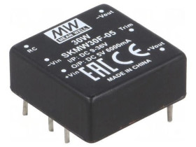 Przetwornica DC/DC 30W 9-36VDC 5VDC Iwyj 0-6000mA SKMW30F-05