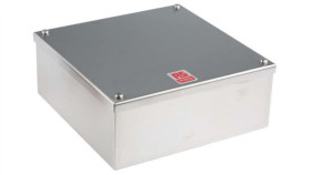 Obudowa Do Adaptacji, Stal Nierdzewna 304 Satynowy 0 Knockouts 220Mm X 220 Mm...