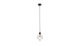 Lampa Wisząca Loftowa 1Xe27 Ruben Black