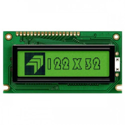 Wyświetlacz graficzny 122x32 zielony - LGMFD12232G6YLY