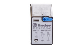 Przekaźnik Eletromagnetyczny Przemysłowy 2P 30V Dc/250V Ac Agni 55.32.9.220.0040