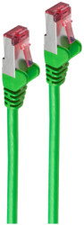 Patch cable, RJ45 plug, straight to RJ45 plug, straight, Cat 6A, S/FTP, LSZH, 2 m, green, BS75712-AG