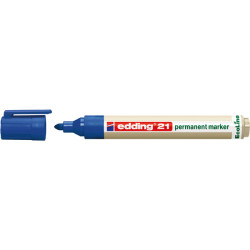 Edding 4-21003 EcoLine Bullet Tip Permanent Marker 21 Blue