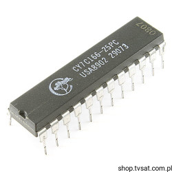 CY7C166-25PC Standard SRAM 4X16kBit DIP24 CYPPRESS