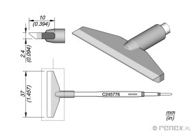 Grot C245776 do rączki JBC T245