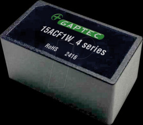 15ACF1W_24S4 AC/DC converter, 15 W, 24 V, SIP 6
