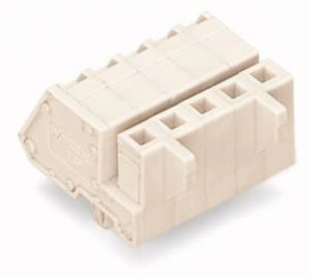 Gniazdo MCS-MIDI Classic kątowe 7-biegunowe jasnoszare raster 5mm 721-307/008-000 /50szt./