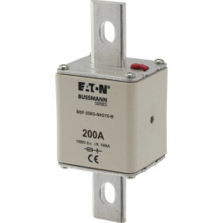 Wkładka bezpiecznikowa, szybka, 200 A, DC 1000 V, NH2, 54 x 61 x 150 mm, gBat, IEC, przykręcana, BSF-200G-NH210-B
