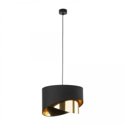 Lampa wisząca GRANT 1 - punktowa Czarno złoty 4823 TK Lighting