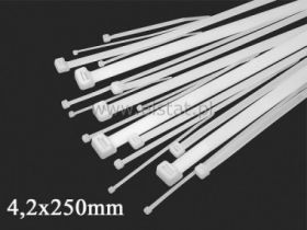 Opaska zaciskowa 4,2 x 250mm ( naturalny )