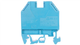 Zacisk Szeregowy Instalacyjny Neutralny 6Mm2 Poliamidowy Niebieski Kxa06nh
