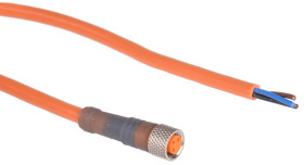 Przewód czujnik-siłownik Złącze A M8 liczba rdzeni 3 długość 5m Rodzaj A Żeńskie