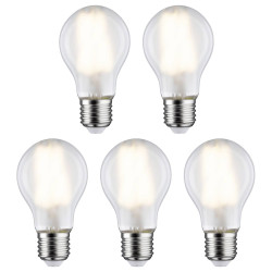 Paulmann 29090 LED Bulbs 5-pack E27 7W 2700K Warm White Light