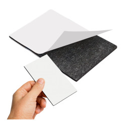 Mikroguma dwustronna z klejem 60x40x1.5mm - firmy 3M - czarna