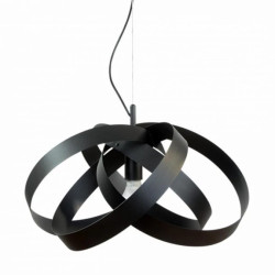 Lampa wisząca FLORES kolor czarny metal, E27 IP20 1143 Zuma Line