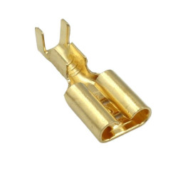 Konektor ż 6.3x0,8 nieizolowany