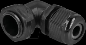 60298 Cable Gland 90° angled PG13.5 bk