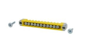 Listwa PE 11-modułowa żółta ERP-PE1 /do rozdzielnic ERP/ 001101283