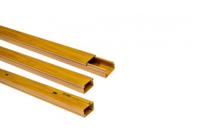 Kanał kablowy 40x25 jasny brąz K.4025JBR /2m/