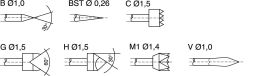 Sonda precyzyjna do płytek PCB PTR 1025-G-1.5N-AU 1.5, RM 2.54 mm, ?20 m?, 1.37x33 mm