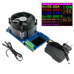 DLT150 cyfrowe elektroniczne obciążenie 150W 20A wyświetlacz TFT 2,4"