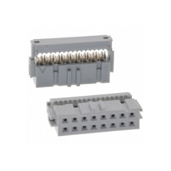 Amphenol 71600-116LF Headers Female Unshrouded 16POS Wire Housing