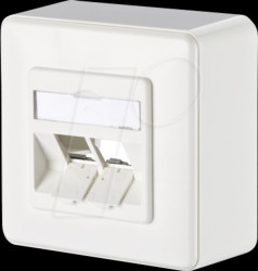 1309150002-E Module junction box AP 2 port, pure white