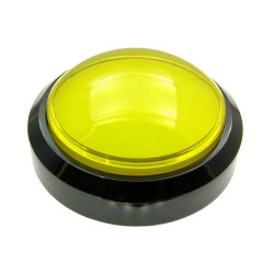 Przycisk BIG Push monostabilny 3A/250V żółty, podświetlenie 12V