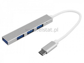 USB HUB 4 porty WT USB typ C