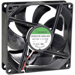 Sunon GF92251B1-000U-AE9 Axial Fan 12V DC 127.3m&#xB3;/h 92x92x25mm
