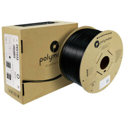 Polymaker PE01033 PolyLite ABS Filament 1.75mm 3kg Heat Resistant Black