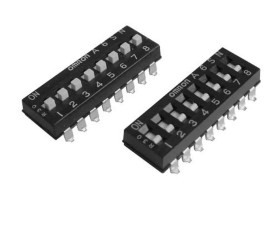 Przełącznik DIP 1-pozycyjny SPST SMD 25 ma IP40