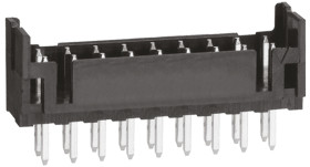 Wtyk PCB 18-pinowe raster: 2.0mm 2-rzędowe Hirose Przewlekany 2.0A 250.0 V.