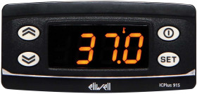 Regulator temperatury wł./wył. Eliwell Uz: 12 V wyjście Cyfrowe, przekaźnik 2-wyjściowy wejście Termopara typu K 74 x