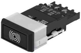 Brzęczyk 10→ 75 V. Montaż panelowy EAO 1-tonowy