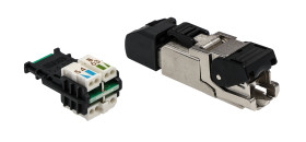 Złącze RJ45 Męski Złącze RJ45 Montaż na kablu Cat5e, Cat6a Molex, proste, 8P8C-żyłowe