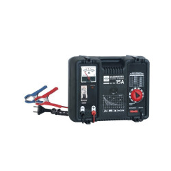 Prostownik 12V/6V-15A z przeł. (bezp.automat) POLSKA PRODUKCJA