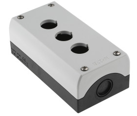 Obudowa kasety sterowniczej Eaton 3-otworowa Ø 22mm Szary IP66, IP67, IP69 M22