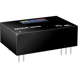 DC converter, 18-36 VDC, 6 W, 2 outputs, ±15 VDC, 84 % efficiency, REC6-2415DRW/R10/A
