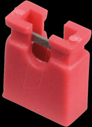 149-1-002-F1-XS Jumper 2.54 mm, open, red