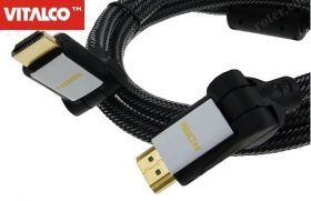 KABEL HDMI 3M ZLOTY KATOWE REG