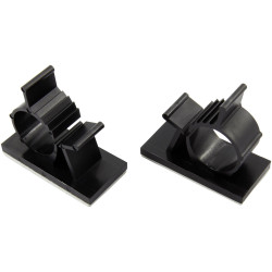 TruComponents 41180 Cable mount Self-adhesive &#xD8;7.90-10.30mm Ecru 1pcs