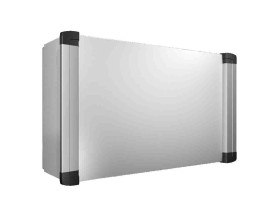 Szafka ścienna rozdzielcza 380 mm 600 mm 210mm Blacha stalowa Rittal RAL 7035