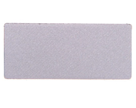 Tabliczka opisowa srebrna do oprawy LPX AU100 LPXAU109