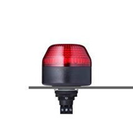 Sygnalizator 240 V AC Multi stroboskopowy Czerwony Montaż panelowy LED