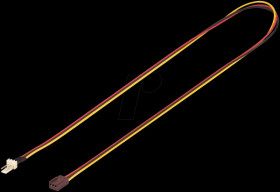 93876 Molex Extension 60cm, plug and jack