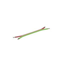 FT Stranded wire 2-core 1000mm - red/green
